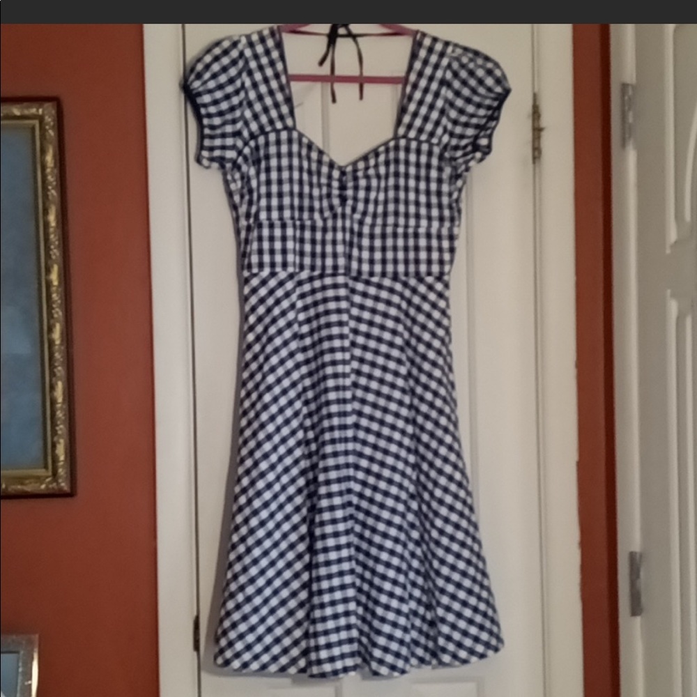 👗  Beautiful Lindy Bop Blue Dress Size 12 👗
